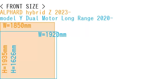#ALPHARD hybrid Z 2023- + model Y Dual Motor Long Range 2020-